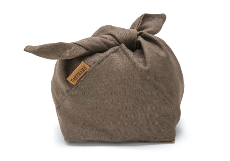 UASHMAMA® Fiocco Bread Bag Linen
