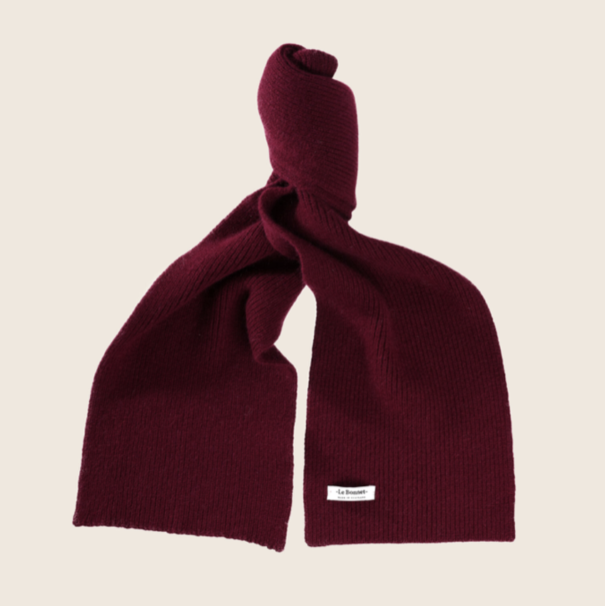 Le Bonnet Scarf Wine