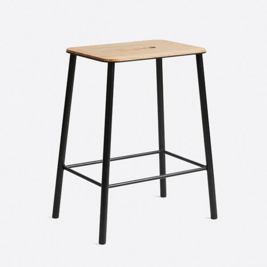 Frama CPH Adam Stool Oak Black H50