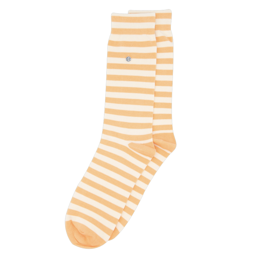 Alfredo Gonzales Harbour Stripes Sock Orange