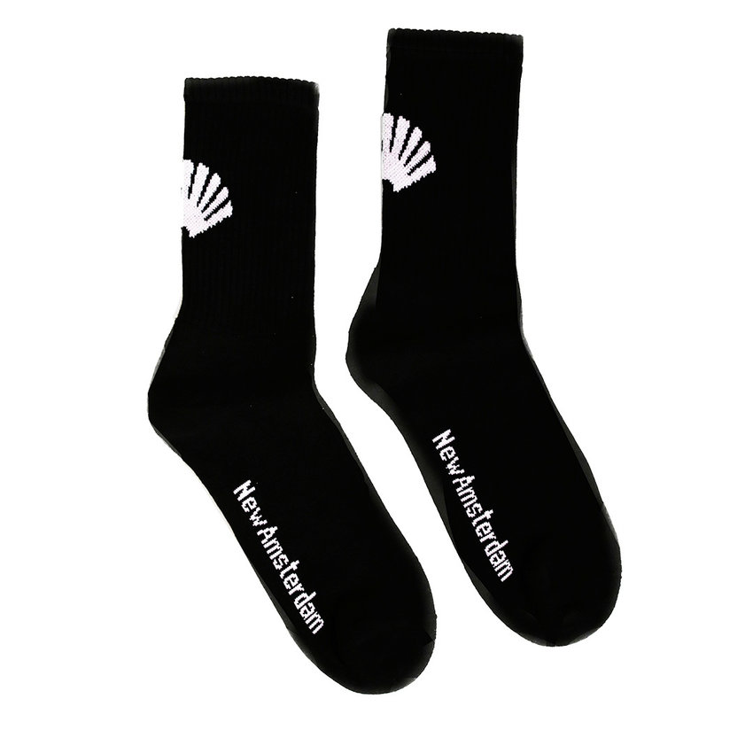 New Amsterdam Surf Association  Logo Socks Black
