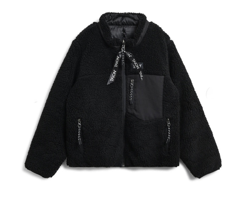 Taion  Kids Down x Boar Reversible Jacket Black/Black