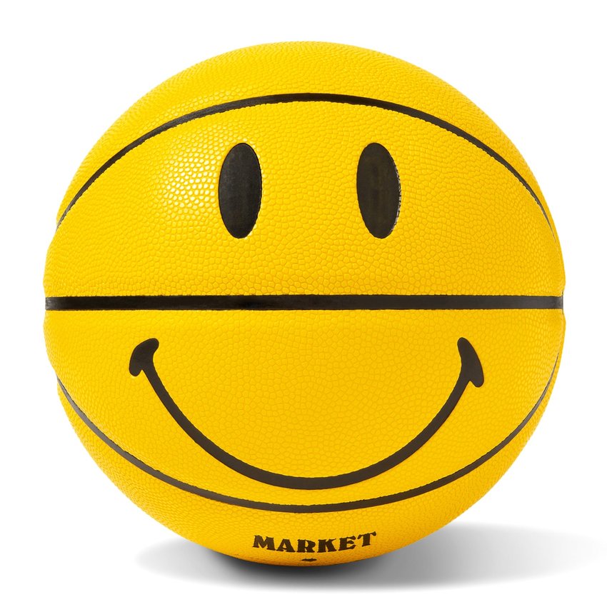 Chinatown Market Smiley 50th Anniversary Basketball Yellow
