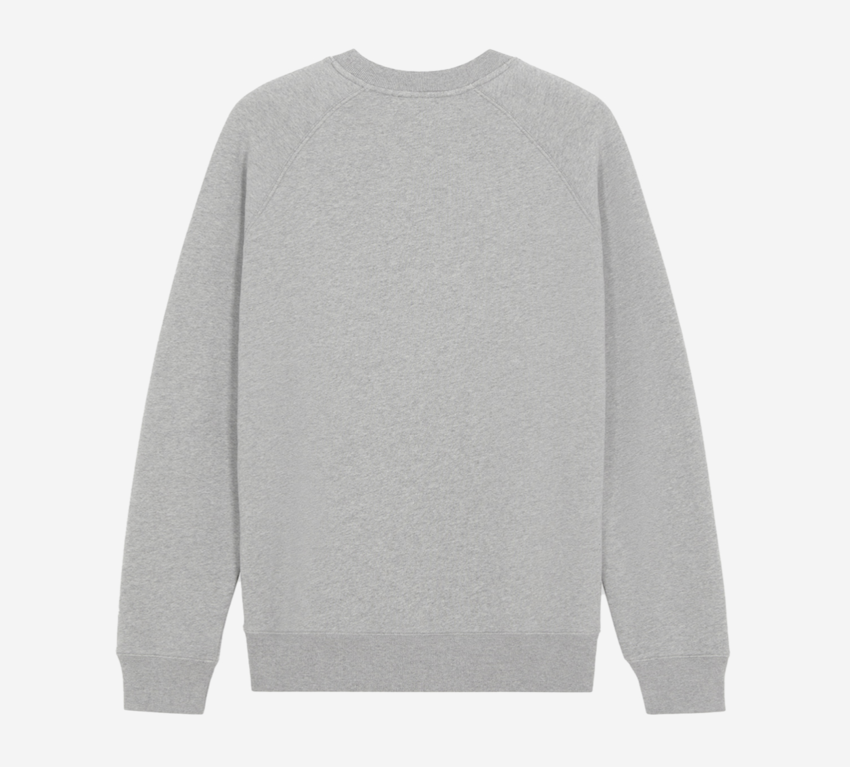 Maison Kitsuné  Chillax Fox Patch Classic Sweatshirt Grey