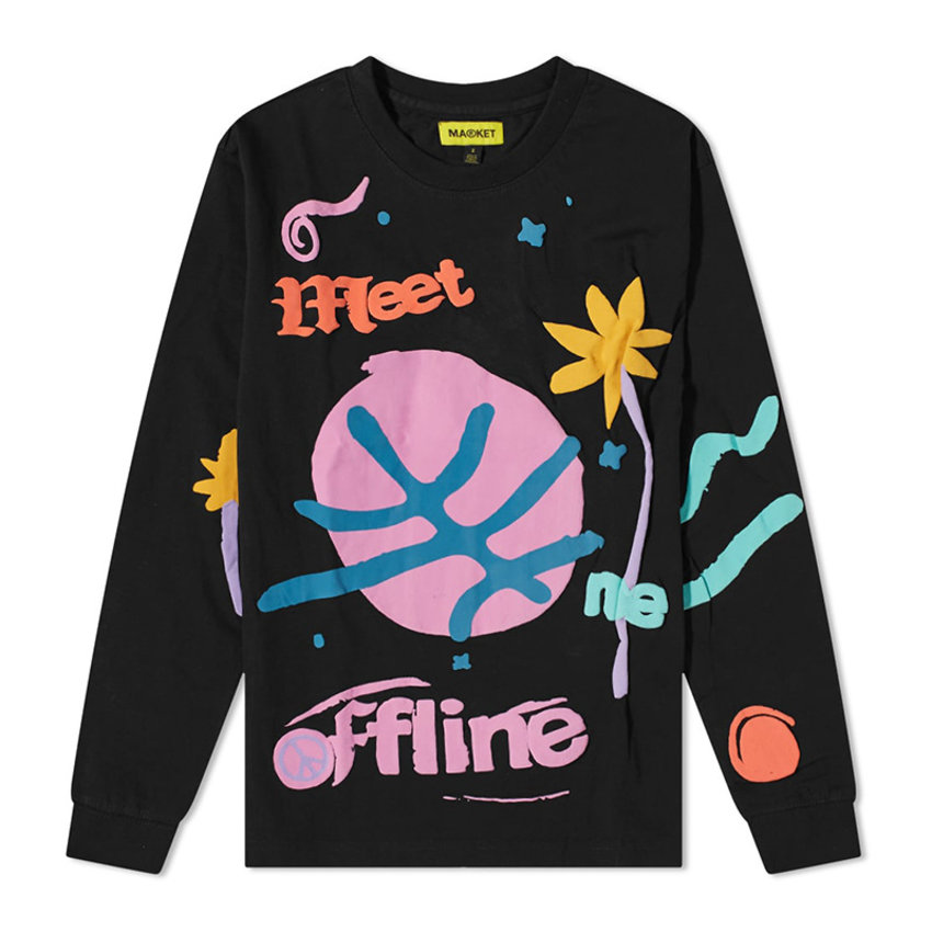 Meet Me Offline LS Black