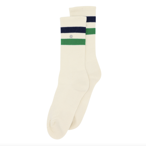 Alfredo Gonzales Athletic Stripes Green/Navy/Off White