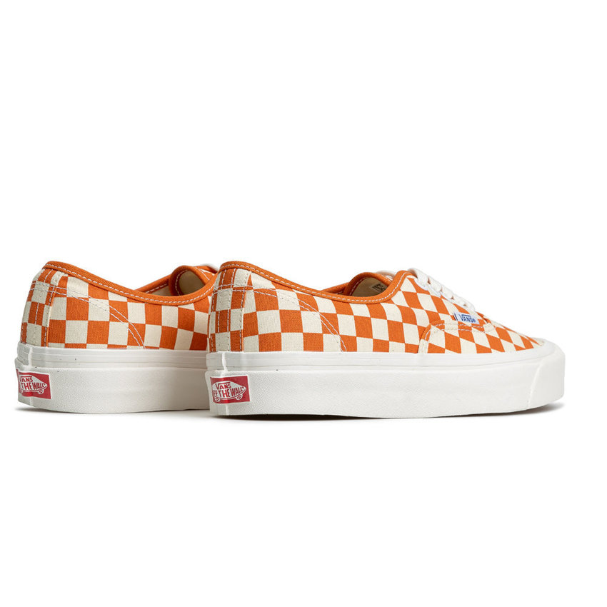 Vans  Anaheim Factory Authentic 44 DX Burnt Orange Checkerboard