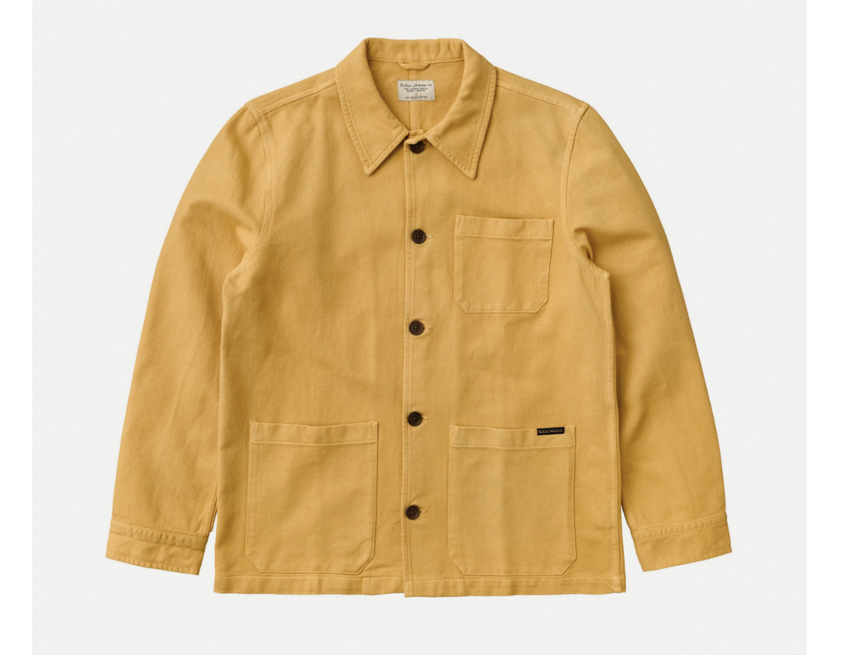 Nudie Jeans Barney Worker Jacket Saffron