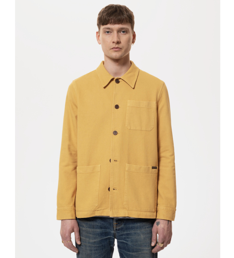 Nudie Jeans Barney Worker Jacket Saffron