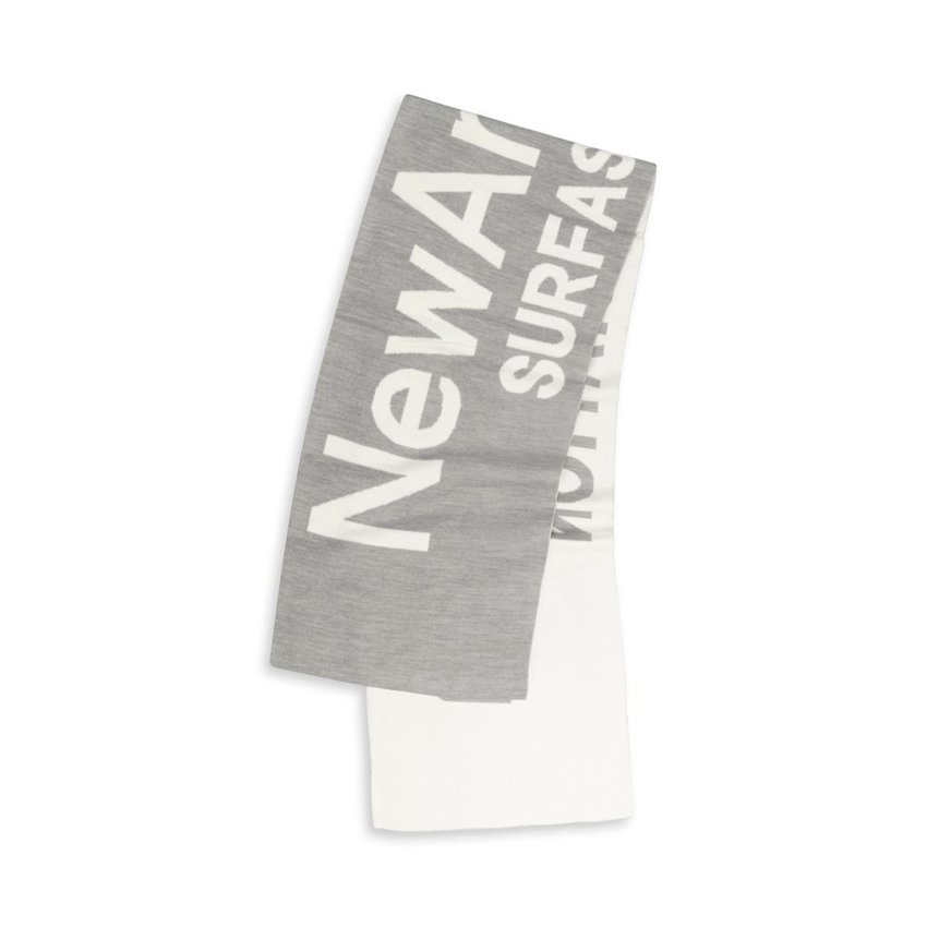 New Amsterdam Surf Association  Name Scarf Gray