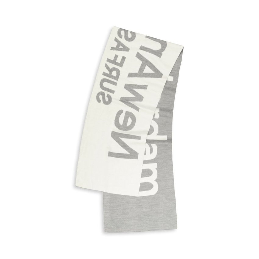 New Amsterdam Surf Association  Name Scarf Gray
