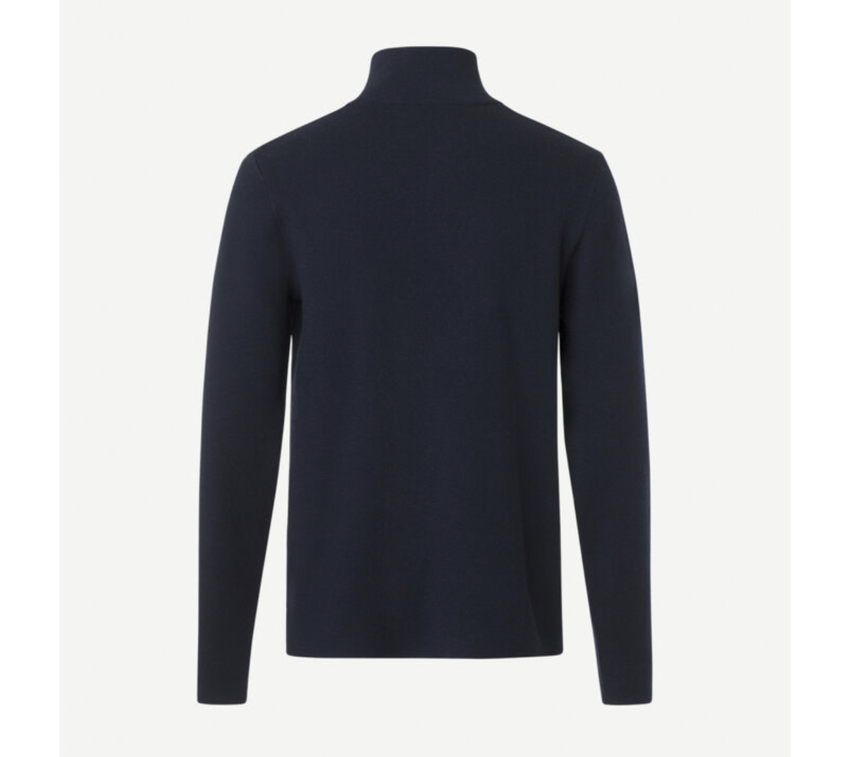 Samsoe//Samsoe Gunan Turtle Neck Zip 10490 Sky Captain