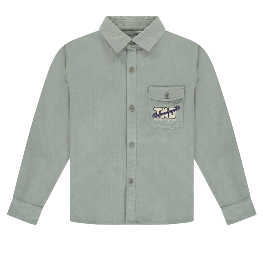 TNO Corduroy Shirt Puritain Grey