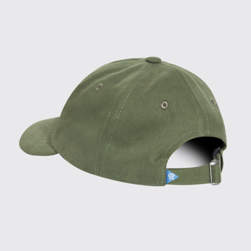 6 Panel Spaghetti Cypress Green