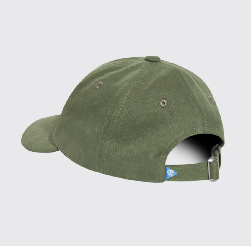 6 Panel Spaghetti Cypress Green