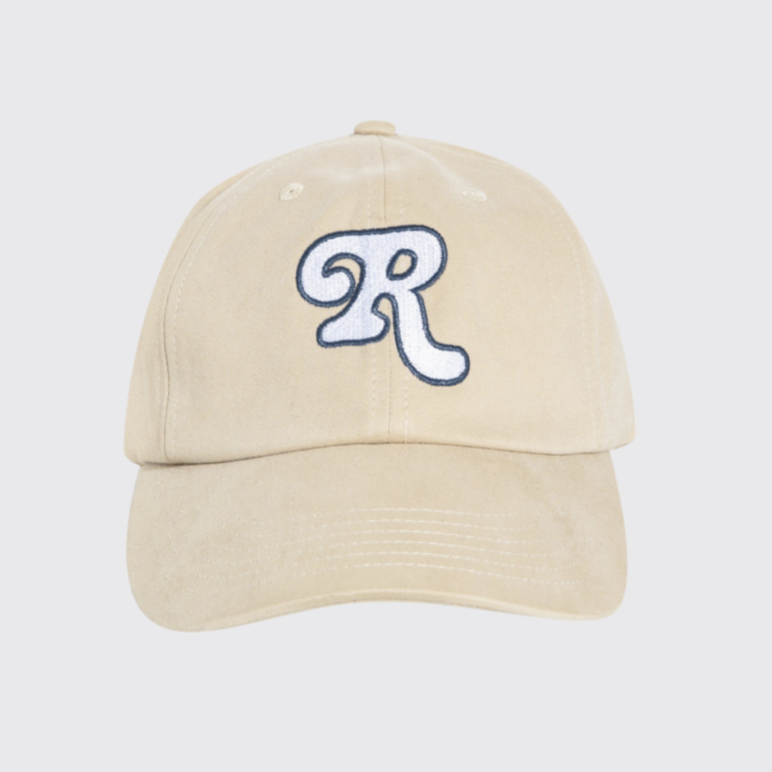 Reception Clothing 6 Panel Cap Icon Sand