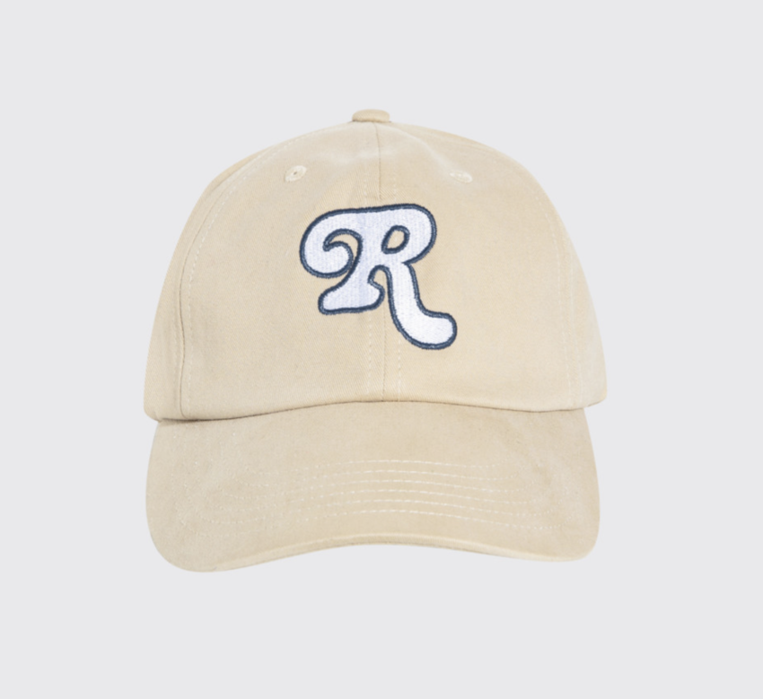 Reception Clothing 6 Panel Cap Icon Sand