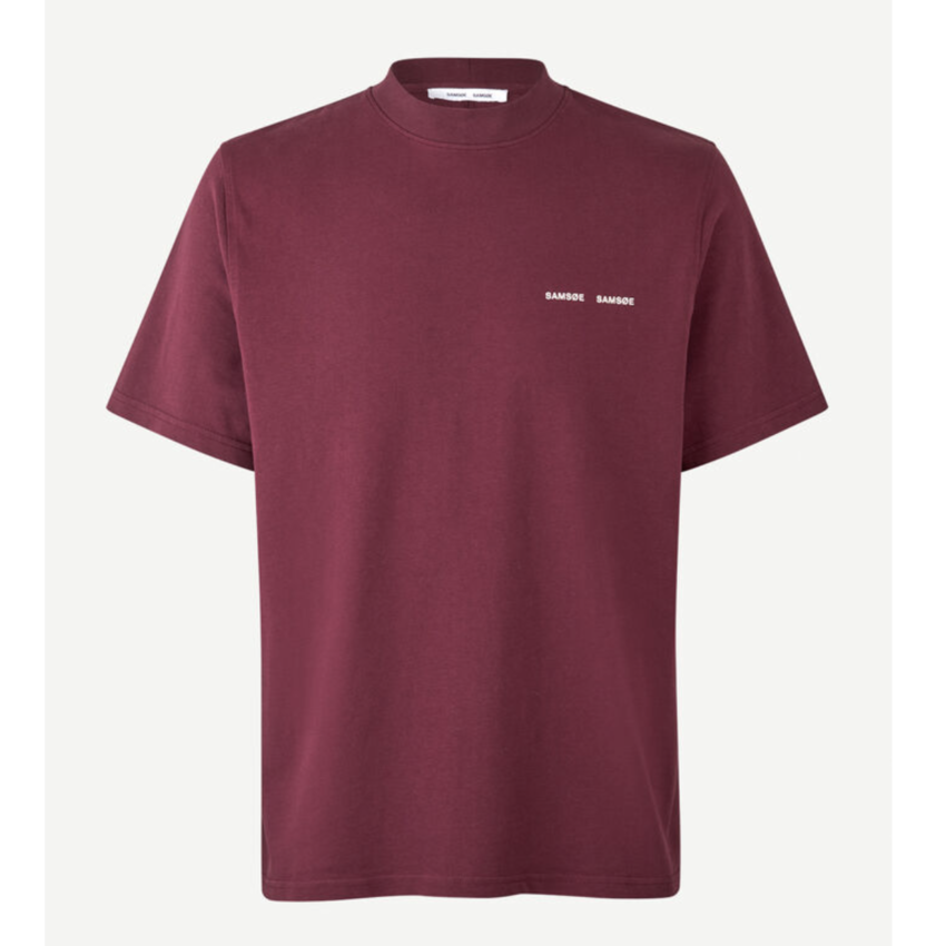 Samsoe//Samsoe Norsbro T-Shirt 6024 Windsor Wine