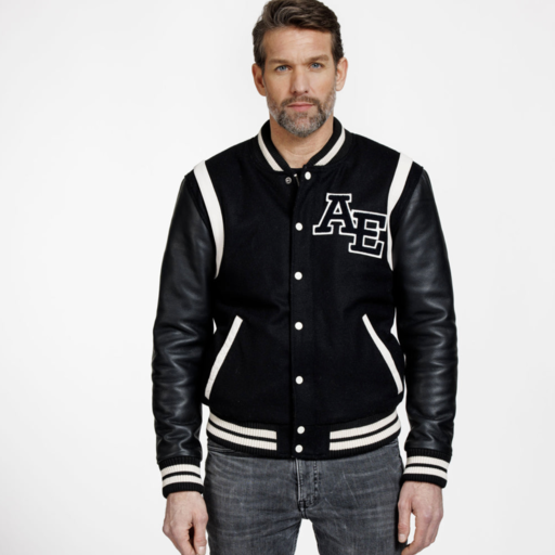 Alter Ego Gene Varsity Jacket Black