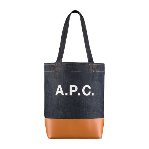 A.P.C. Paris Axel Tote Bag Caramel
