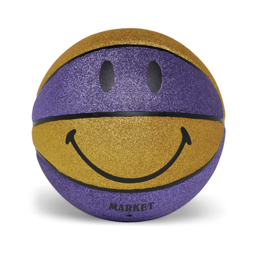 Chinatown Market Smiley Glitter Showtime Basketball Multi One Size