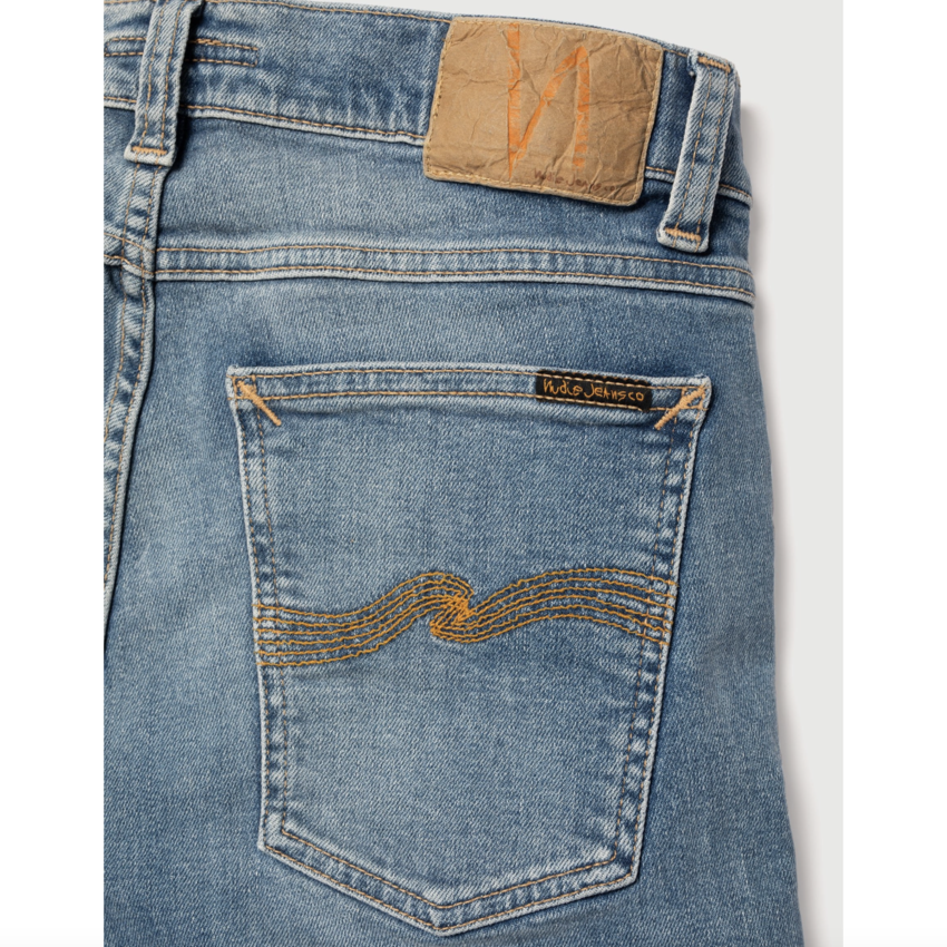 Nudie Jeans Tight Terry Foggy Blue