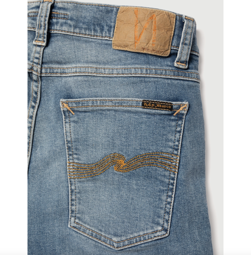Nudie Jeans Tight Terry Foggy Blue