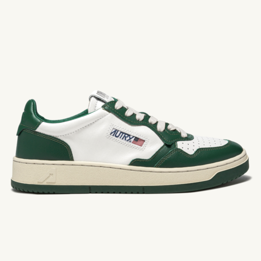 Autry USA Medalist Low White/Green AULM-WB11