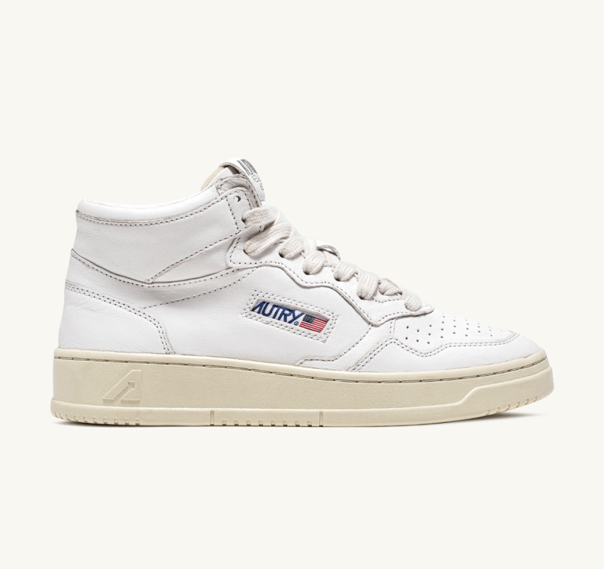 Autry USA Medalist Mid White AUMM-GG04