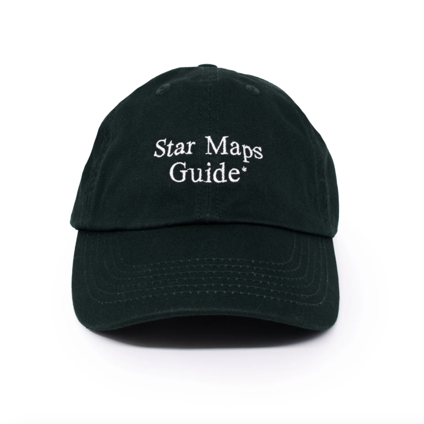 HOHO.CO.CO Star Maps Cap Dark Green