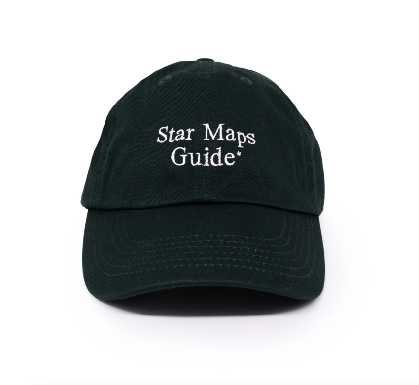 HOHO.CO.CO Star Maps Cap Dark Green