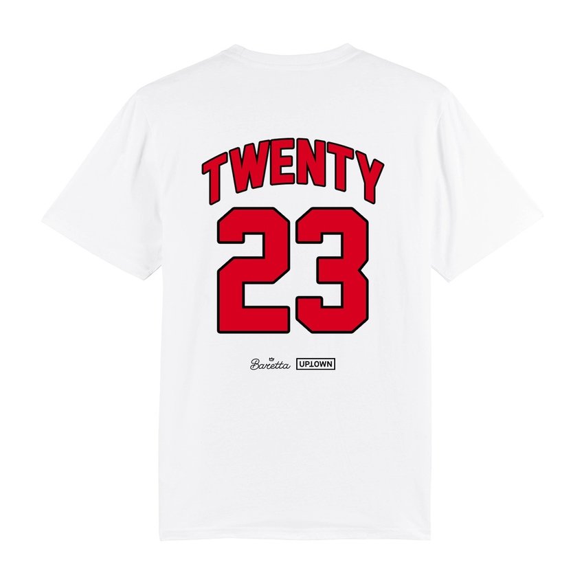 UPTOWN x Baretta Twenty Three Tee White