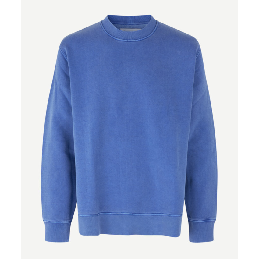 Samsoe//Samsoe Pigment Crew Neck 14485 Dazzling Blue