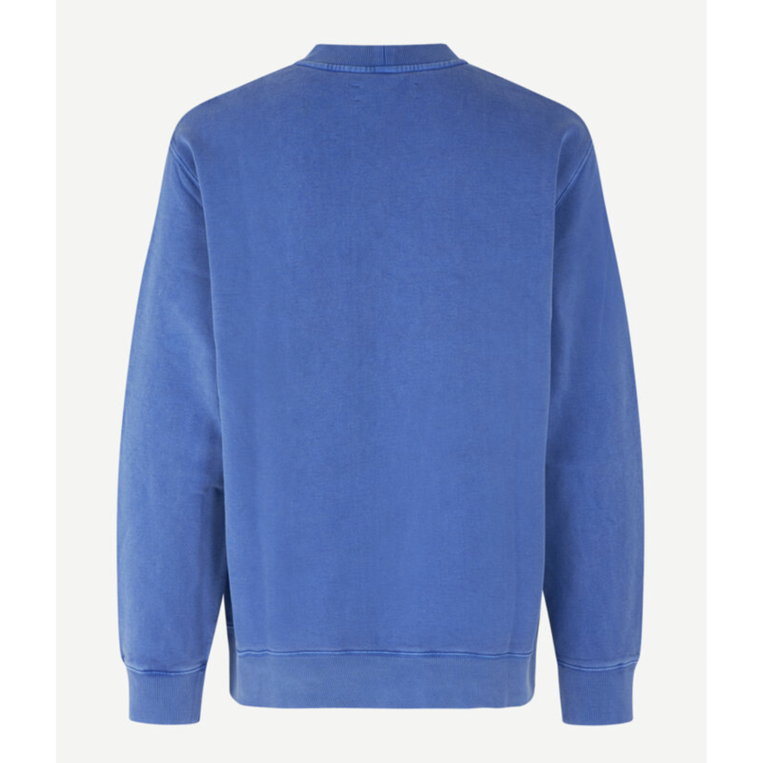 Samsoe//Samsoe Pigment Crew Neck 14485 Dazzling Blue