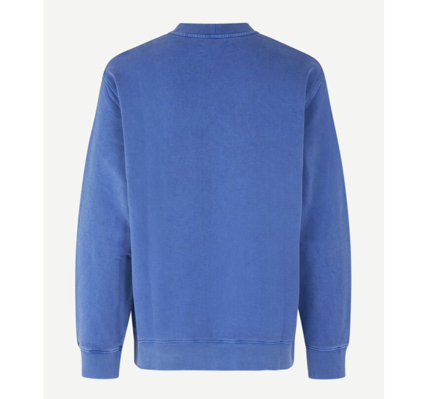 Samsoe//Samsoe Pigment Crew Neck 14485 Dazzling Blue