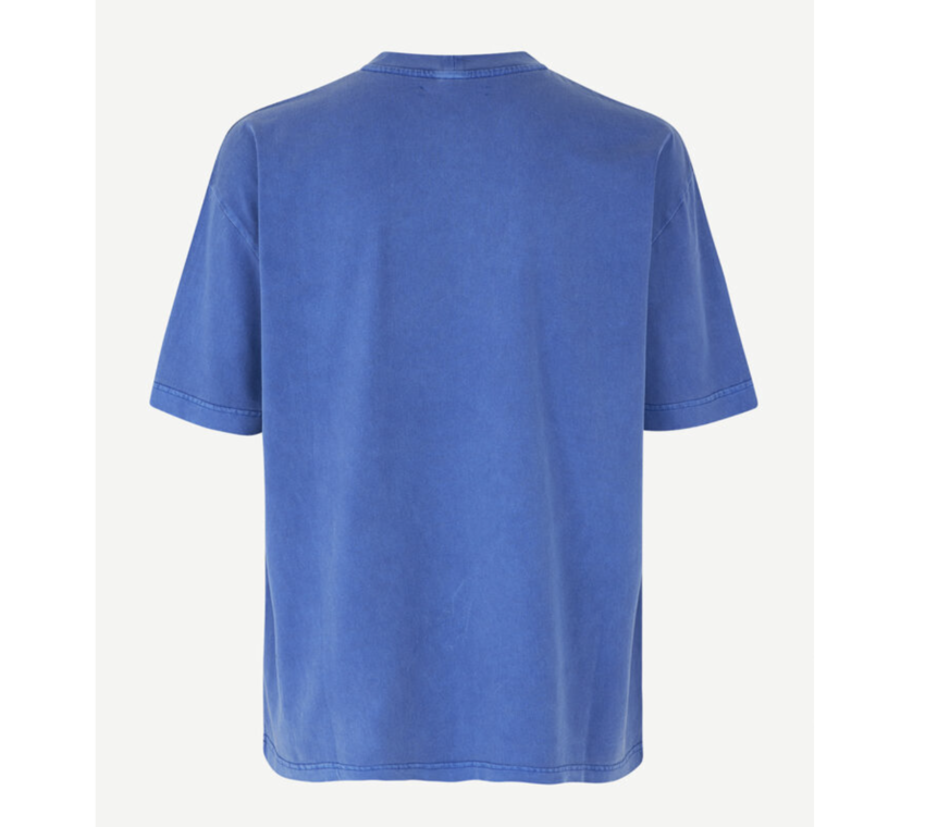 Samsoe//Samsoe Pigment T-Shirt 14508 Dazzling Blue