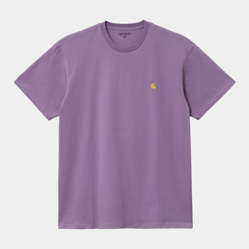 Carhartt WIP S/S Chase T-Shirt Violanda/Gold