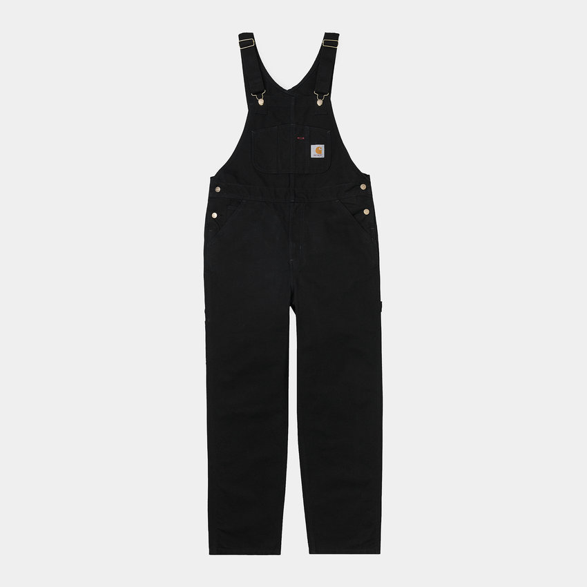 Carhartt WIP BIB Overall Black Rinsed