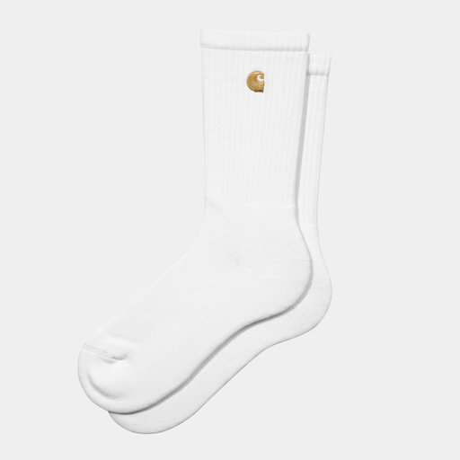 Carhartt WIP Chase Socks White/Gold