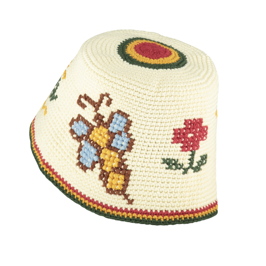 The New Originals Crochet Bucket Hat Alyssum