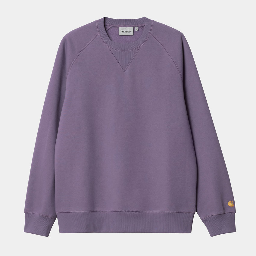 Carhartt WIP Chase Sweater Violanda/Gold