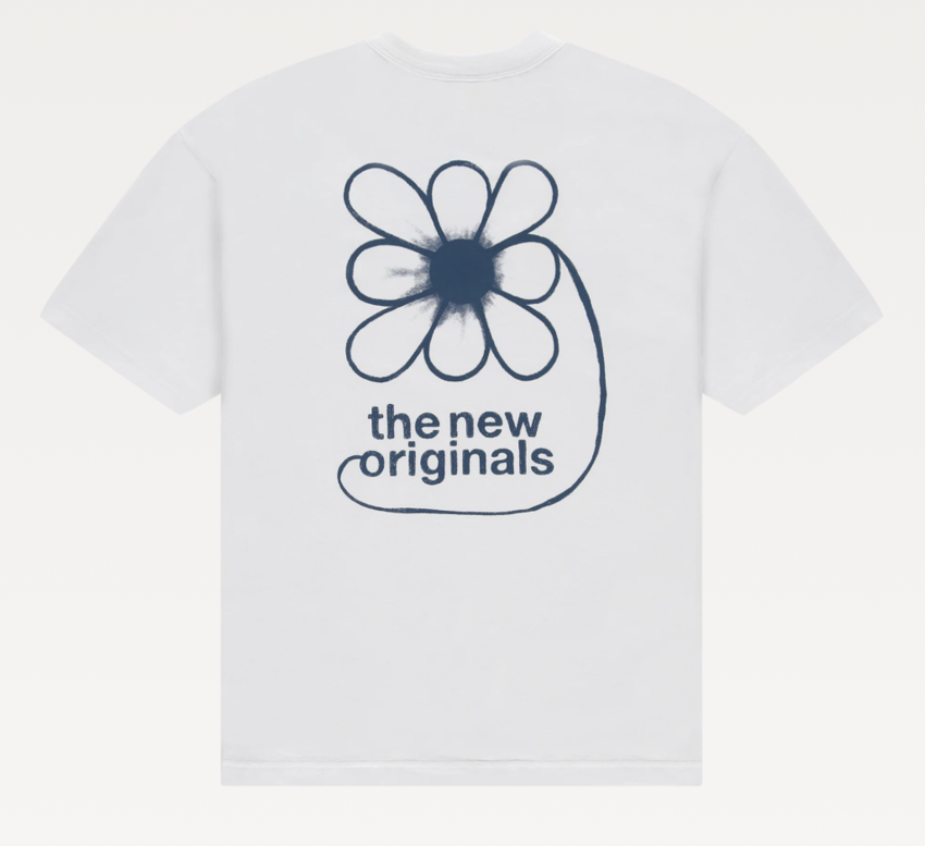 The New Originals Flower Tee White