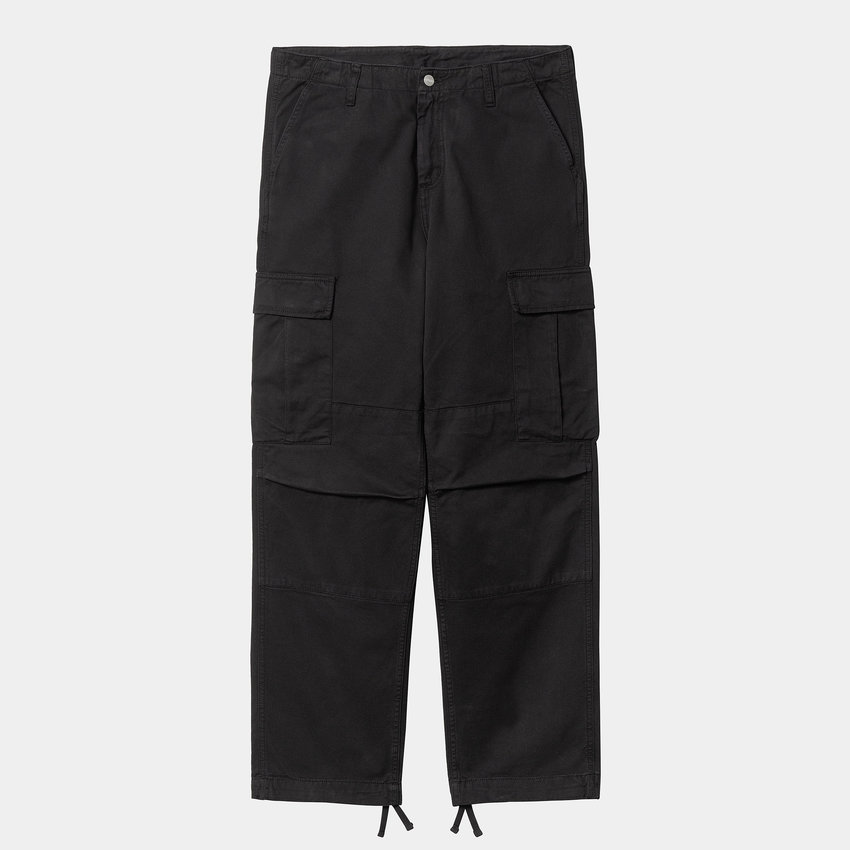 Carhartt WIP Regular Cargo Pant Black (Garment Dyed)