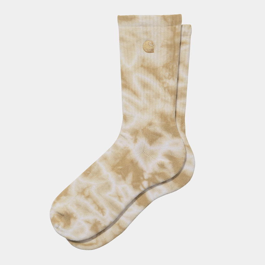 Carhartt WIP Vista Socks Dusty H Brown Chrome