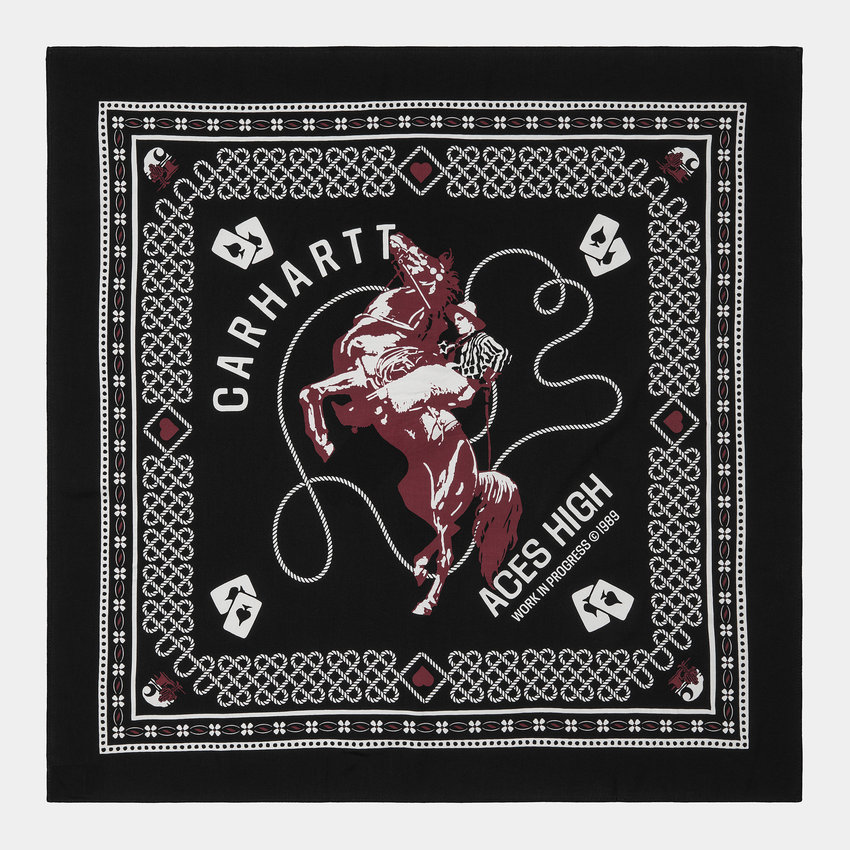 Carhartt WIP Big Buck Bandana Black