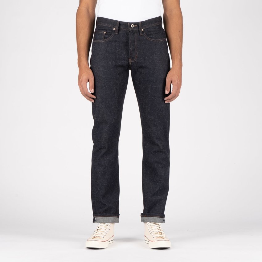 Naked & Famous Denim Weird Guy Recycled Kimono Weft Selvedge