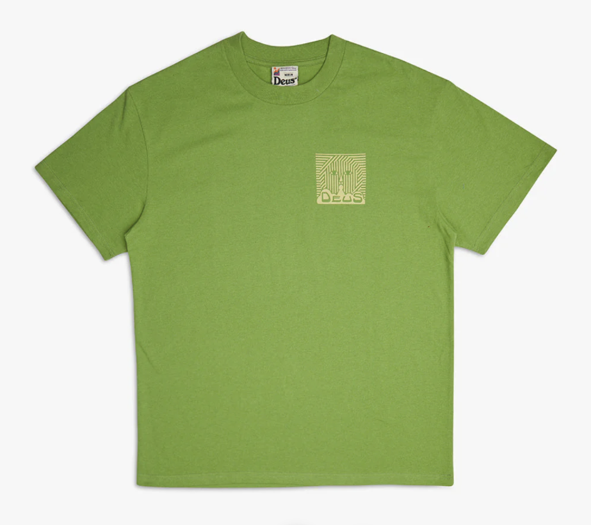 Deus Ex Machina UV Tee Camp Green