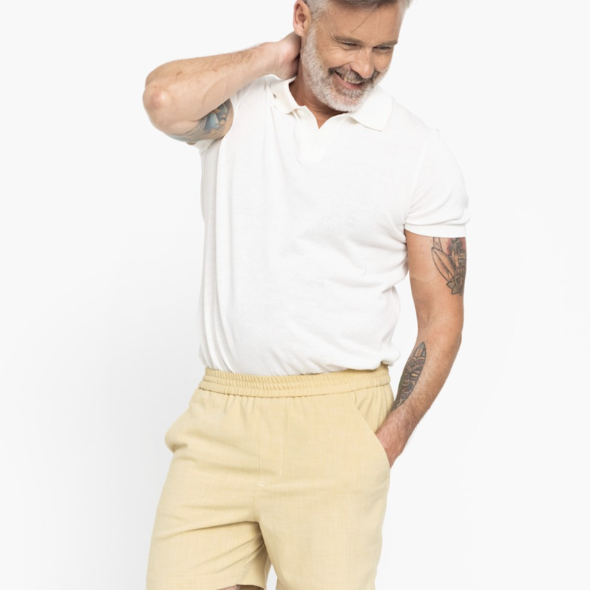 Turi Shorts 867 Yellow Melange