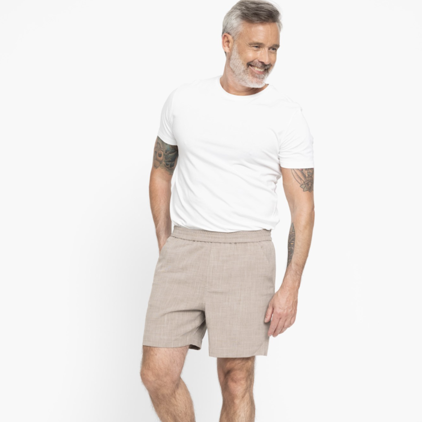 Turi Shorts 867 Brown Melange