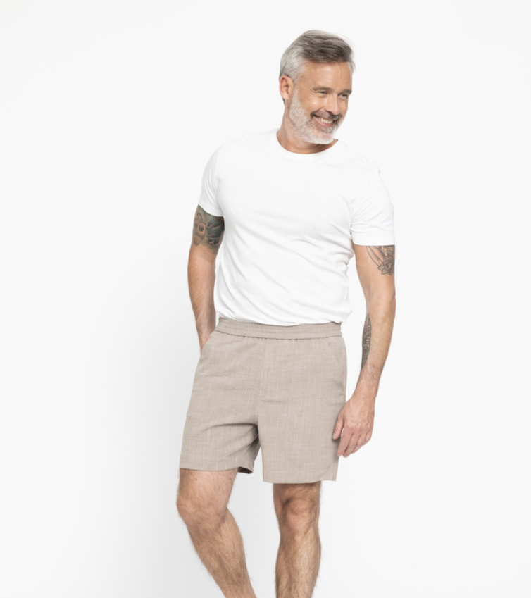 Turi Shorts 867 Brown Melange